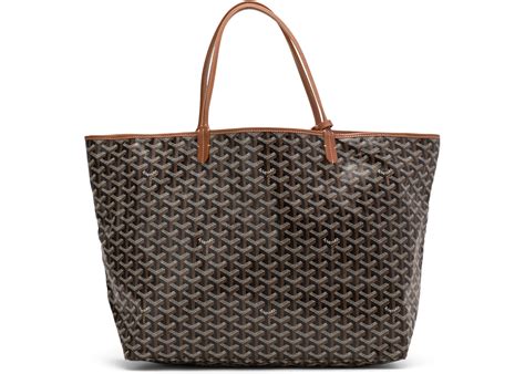 goyard tote bag brown|goyard official website.